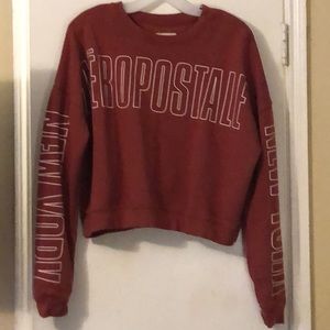 Cropped Aeropostale size L sweatshirt!!